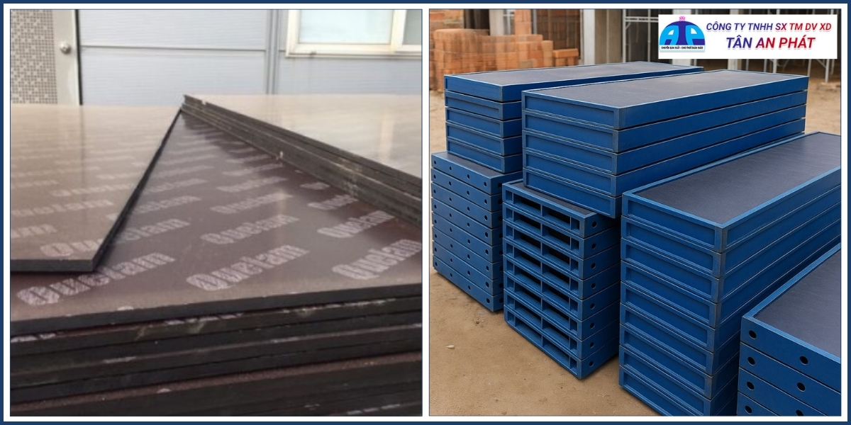 Các loại cốp pha phổ biến có thể thuê hiện nay