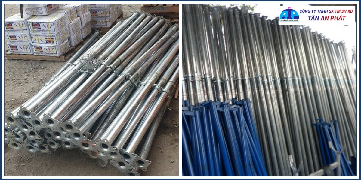Các ưu điểm vượt trội của cây chống tăng trong thi công cốp pha sàn