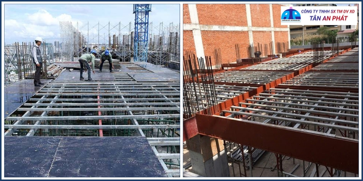 Cấu tạo chi tiết của hệ thống cốp pha