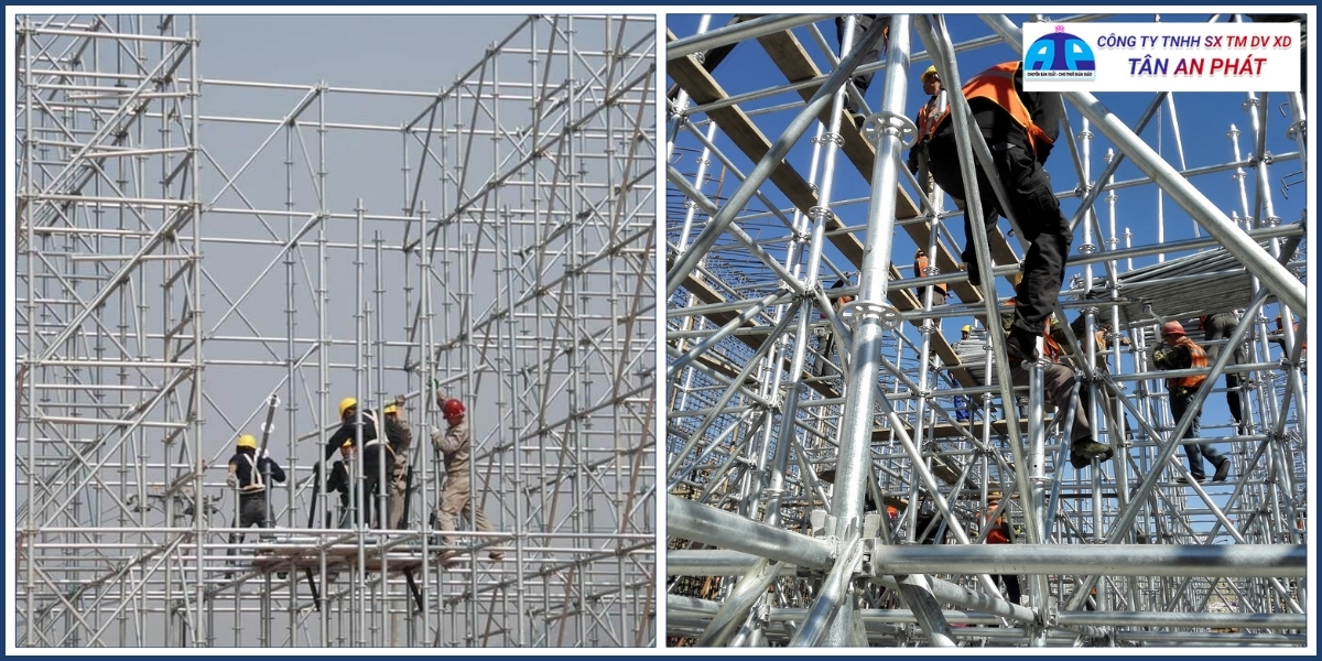 Giải pháp nâng cao an toàn khi sử dụng dàn giáo đĩa